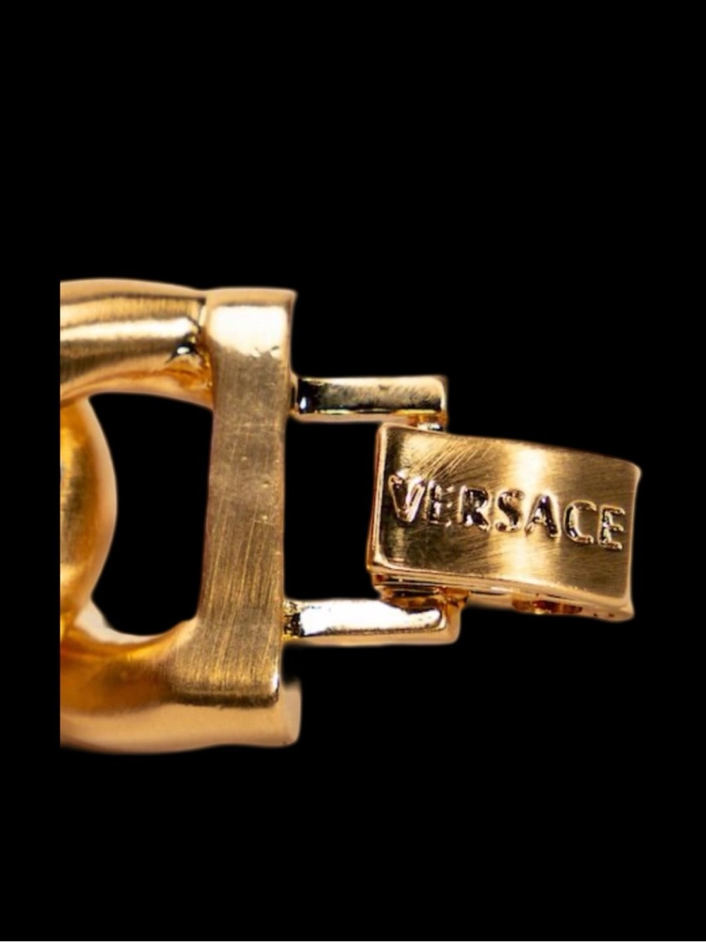 Versace Medusa Medallion Gold XL Chain Link Runway Editorial Necklace - Picture 7 of 16